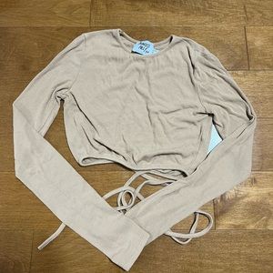 Brown Princess Polly Top